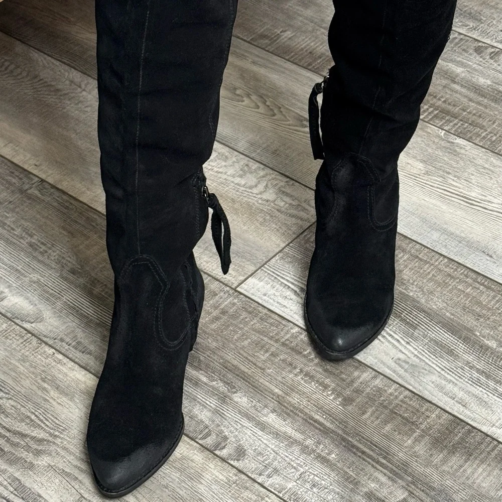 Dolce Vita Black Over-the-Knee Boots
